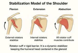 stabilization model of shoulder